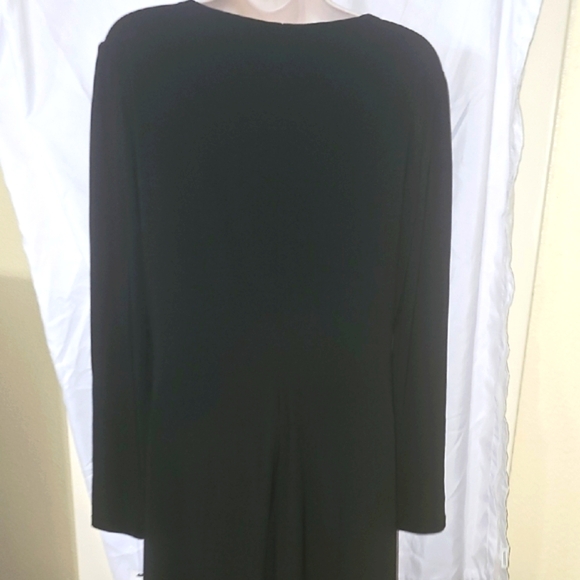 American Living Red and Black Long Sleeve Dress - Picture 6 of 6